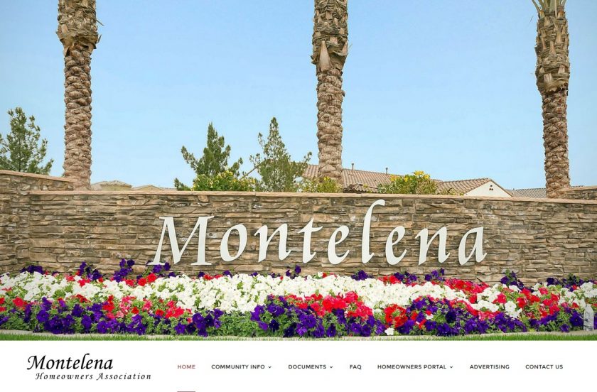 Montelena HOA Queen Creek, AZ  Designs Your Way, LLC.