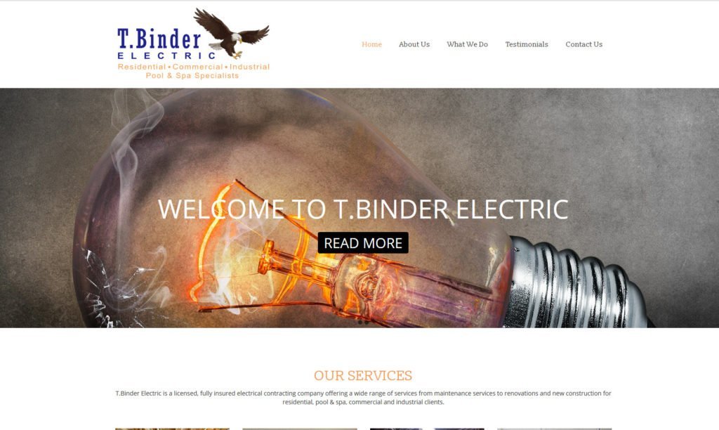 Web Design - tbinder-after - Simi Valley CA