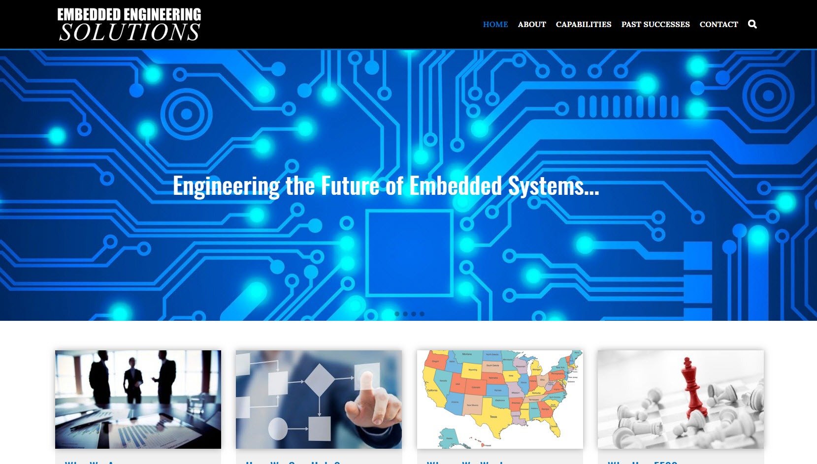 Engineering Website Design - Embedded Engineering Solutions – Mesa, Arizona