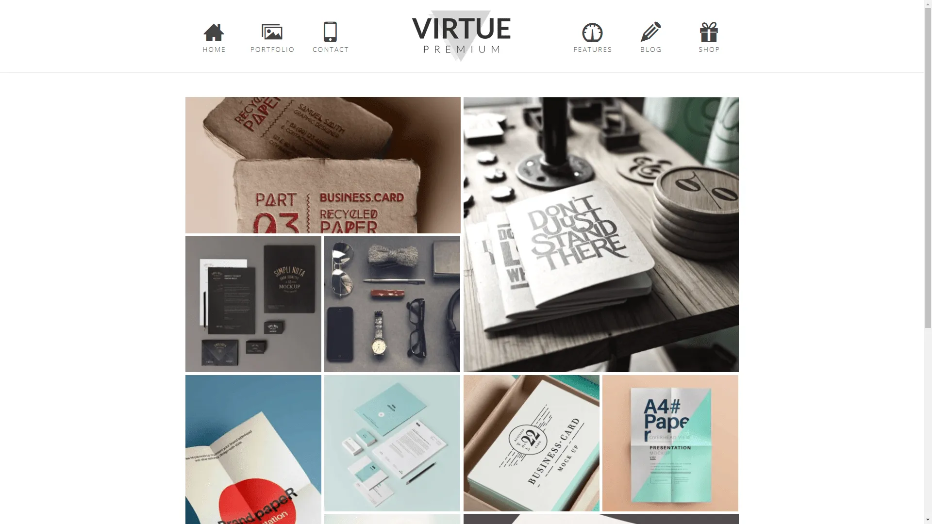 Web Design - Virtue Premium Blog - Santa Ana CA