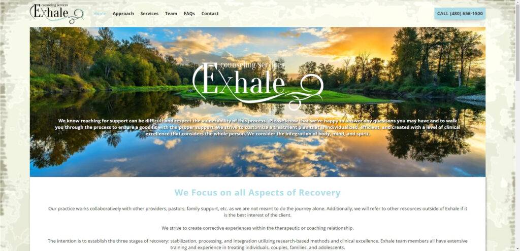 Exhale Counseling Services - Integrating the body, mind and spirit