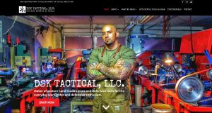 Blacksmith Web Design Screenshot - DSK Tactical - Chandler, AZ - Created by Web Designs Your Way