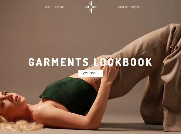 Fashion Web Design Screenshot - Nia Moreno - Chicago, IL - Created by Web Designs Your Way