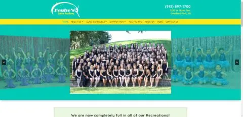 Denise's Dance Academy - Overland Park, Kansas Web Design